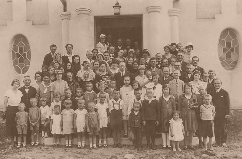 Baptistický zbor v roku 1935 