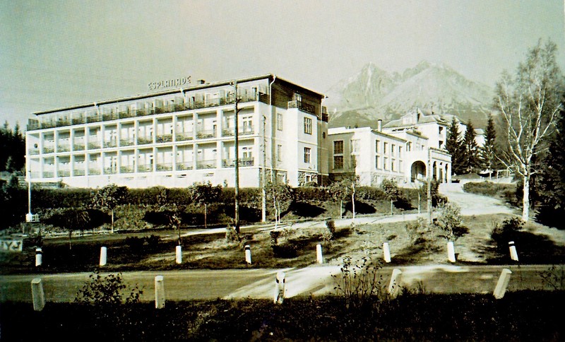 Hotel Esplanade v Tatranských Matliaroch (foto: wikipedia) Hotel Esplanade v Tatranských Matliaroch (foto: wikipedia)