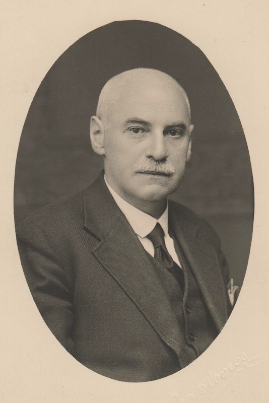 Predseda knižničnej rady Otto Bruckner (foto: Múzeum v Kežmarku) Predseda knižničnej rady Otto Bruckner (foto: Múzeum v Kežmarku)