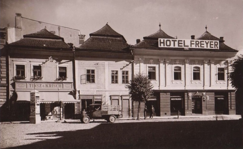 Hotel a reštaurácia Freyer (dnes budova, kde sídlia drogérie)