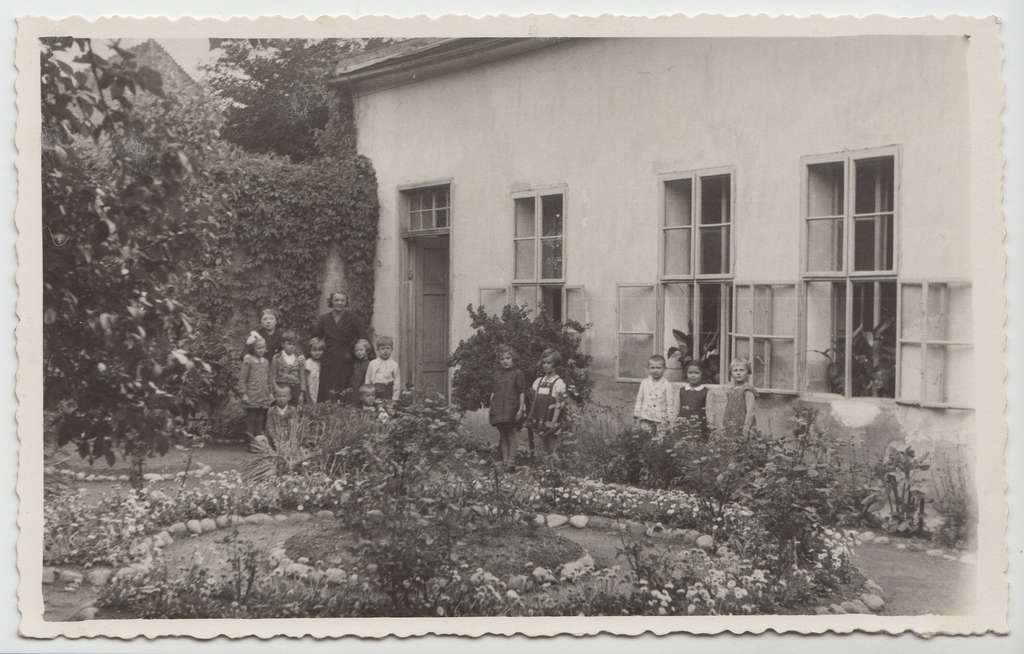 Záhradka v kežmarskej nemeckej škôlke (foto: Múzeum v Kežmarku)