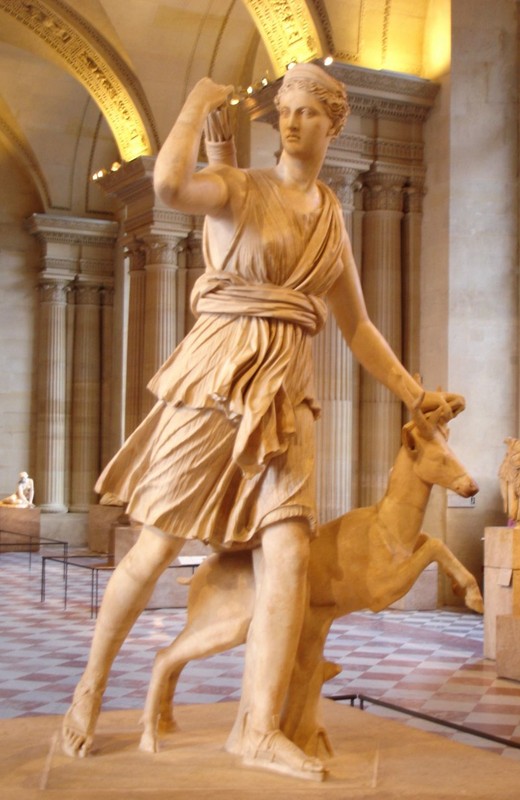 Socha Diany vo francúzskom múzeu Louvre (wikipedia) Socha Diany vo francúzskom múzeu Louvre (wikipedia)
