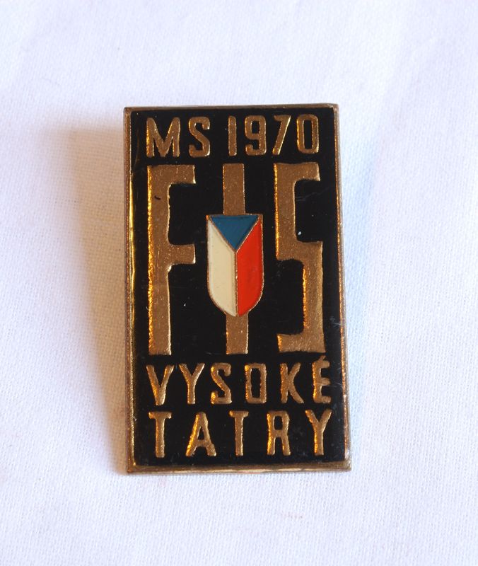 Odznak k FIS 1970 (foto: Múzeum v Kežmarku)