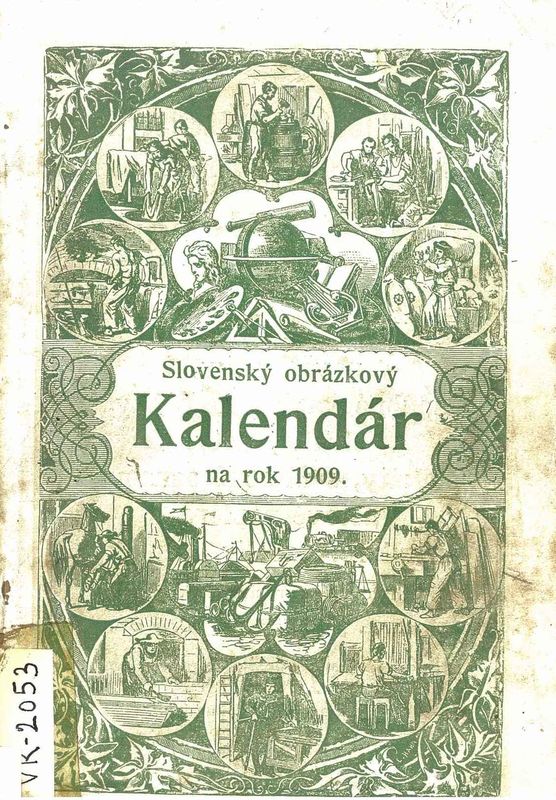 Kalendár na rok 1909