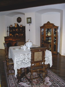 Ukážka expozície múzea - "jedáleň".
