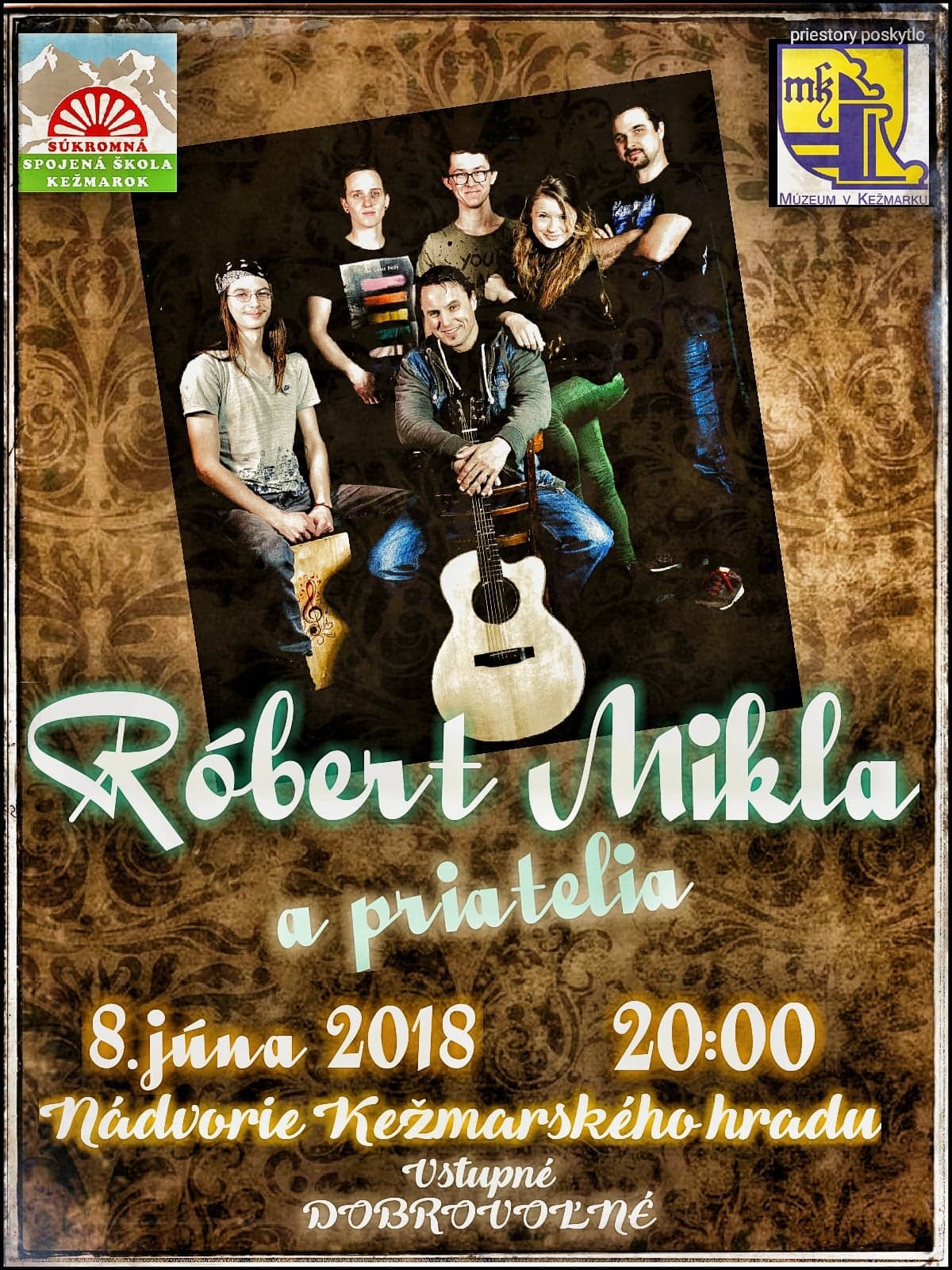 Festival študentského remesla - koncert Roba Miklu