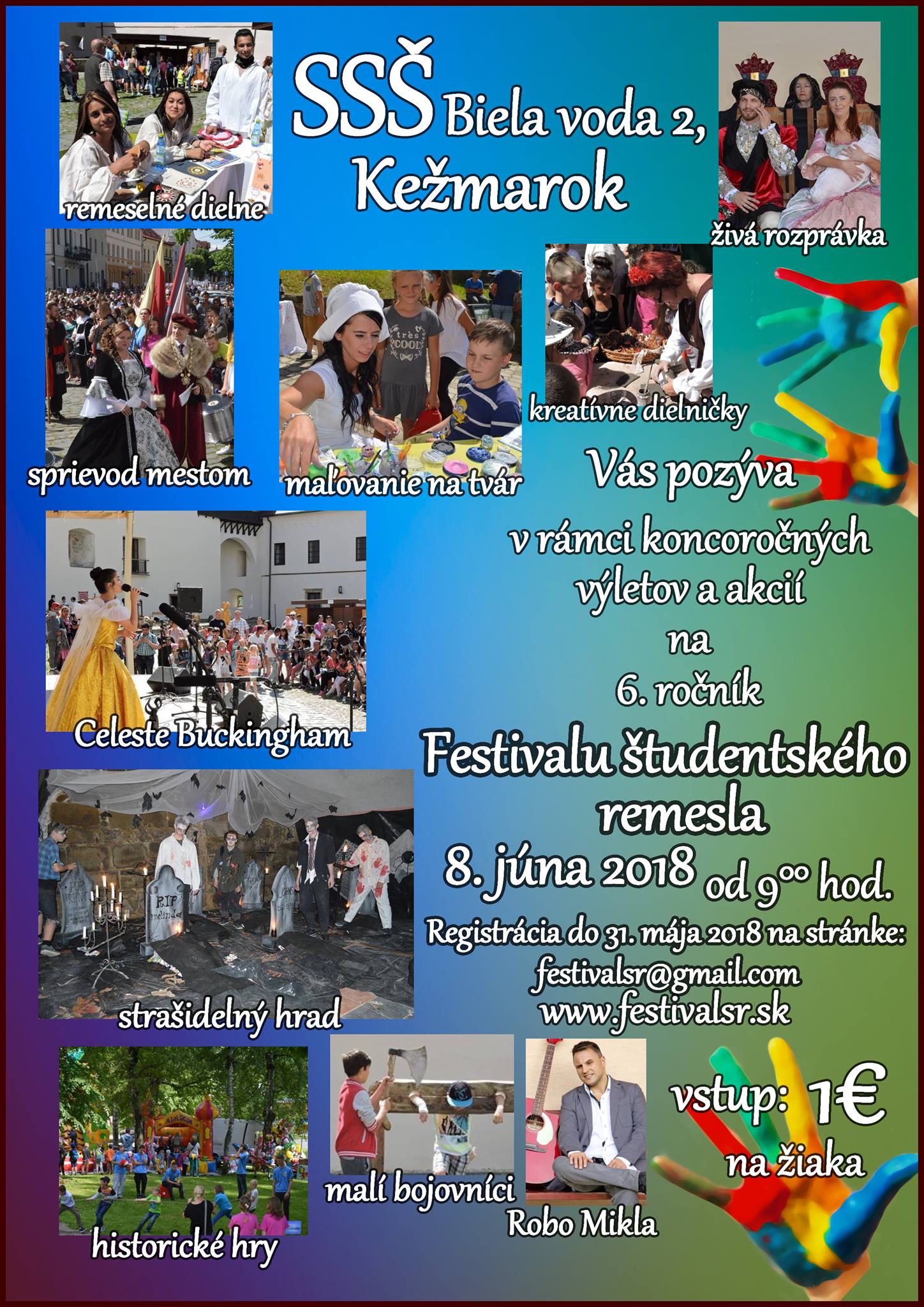 Festival študentského remesla - Hlavný plagát k podujatiu