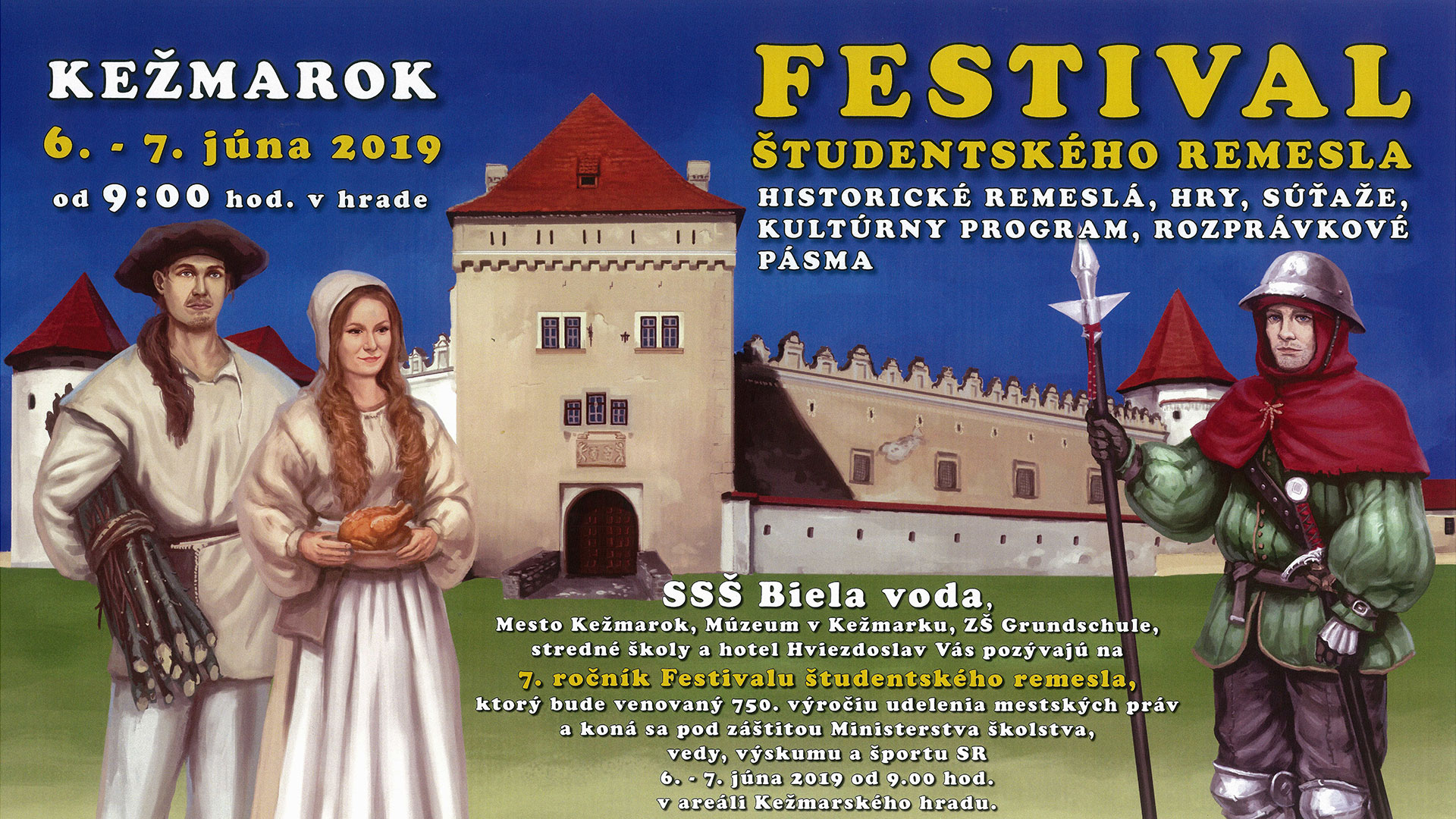 Banner k podujatiu - Festival študentského remesla.